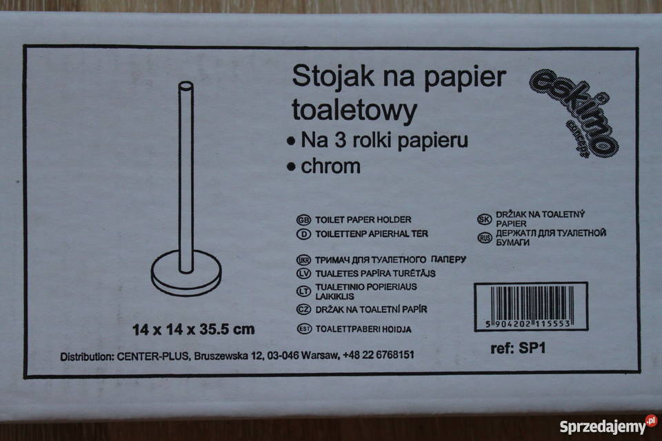 Stojak na papier toaletowy Akcesoria łazienkowe mazowieckie Warszawa