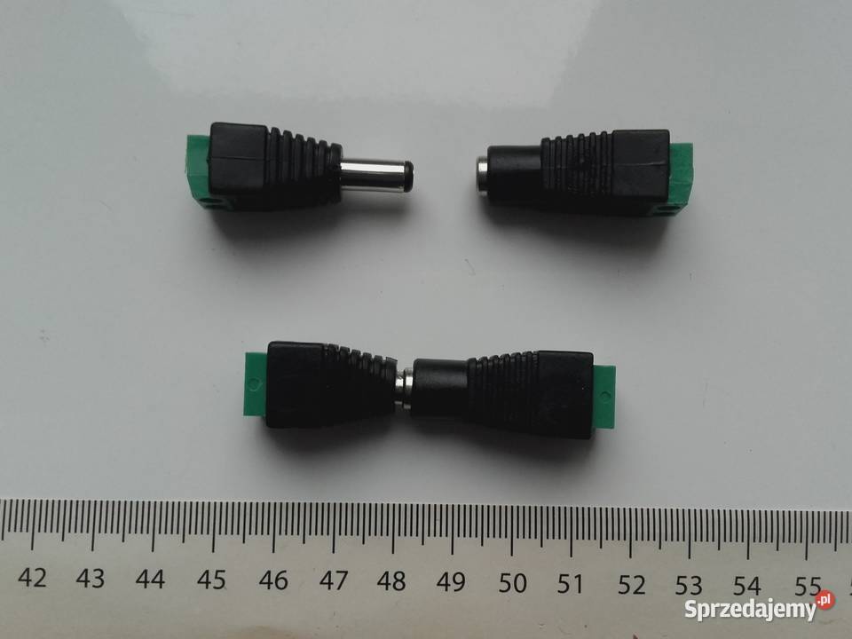 Złącze wtyczka 2Pin 55mmx21mm męskieżeńskie Pozostałe Bydgoszcz