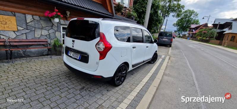 Dacia Lodgy 7osobowa przyciemniane szyby Lodgy małopolskie Bukowina Tatrzańska