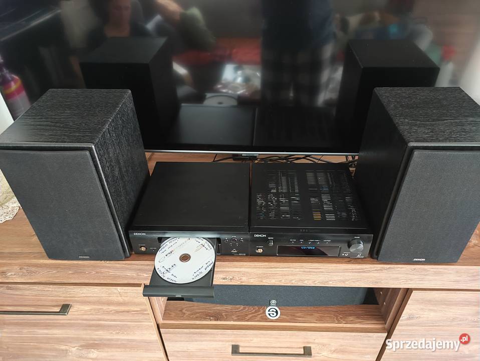 Mocna wieża Denon F 107 idealny stan Wrocław