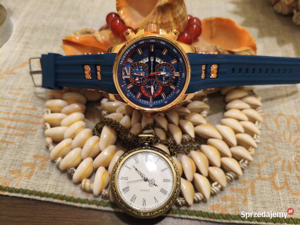 Nowe ładne męskie dwa zegarki Świdnica