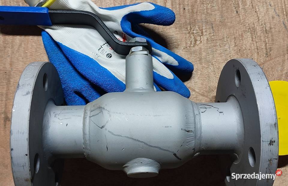 Zawór kurek kulowy kołnierzowy PN40 DN50 do pary