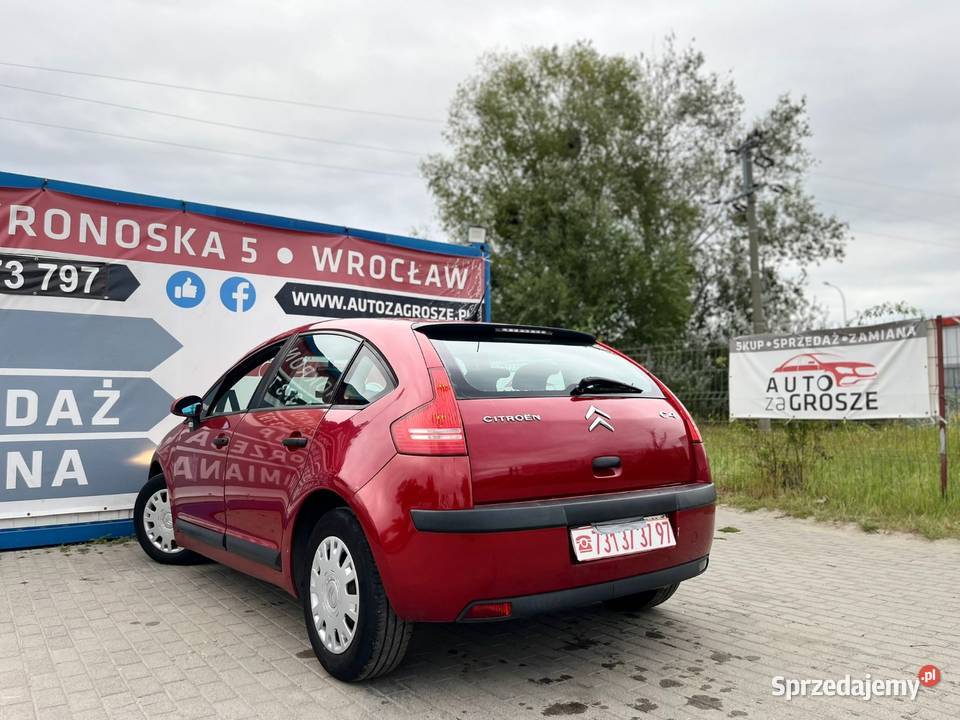 Citroen C4 16 HDI2006Klima sprawna5 drzwiZamiana dolnośląskie Wrocław sprzedam