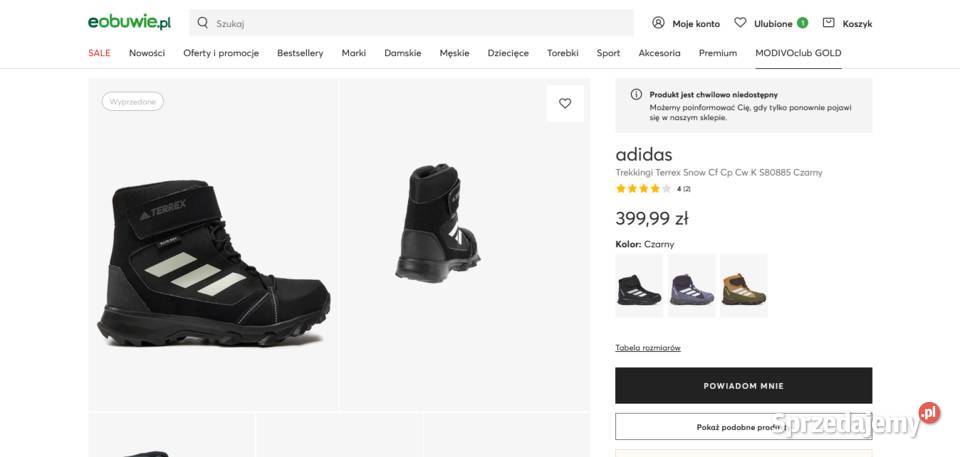 buty zimowe adidas nowe Rozmiar 39 Olsztyn