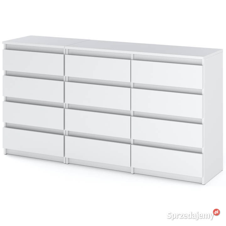 Komoda 12 Szuflad Pojemna Szafka Nowoczesna 92.5cm Elbląg