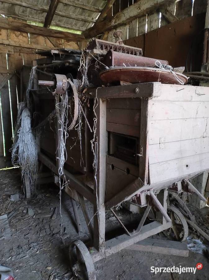 Zabytkowa maszyna do zboża podkarpackie Kraczkowa