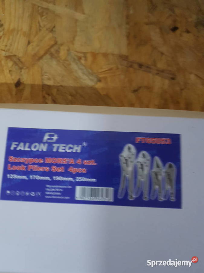 SZCZYPCE ZACISKOWE MORSA KLUCZ ŻABKA ZESTAW 4 wielkopolskie Głogowa