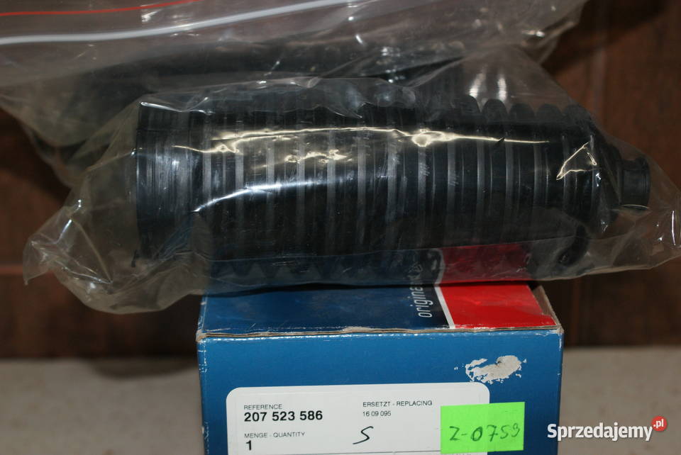 Osłona przekładni kierowniczej LP dł158mm osobowe