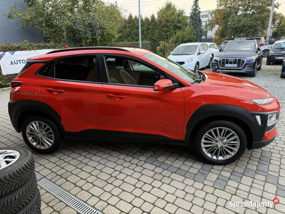 Hyundai Kona 10 TGDI 120 Klima Navi Serwis isofix Orzech