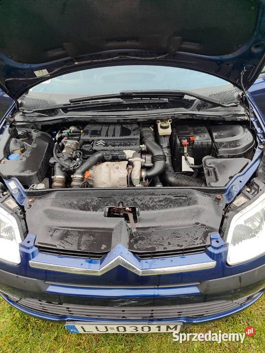 Citroen C4 wersja Exclusive stan 16 HDi poduszka powietrzna Łęczna