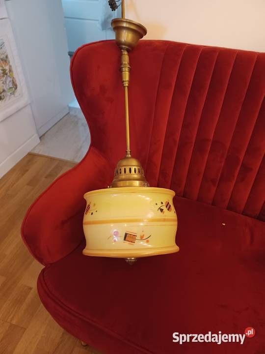art deco lampa wisząca