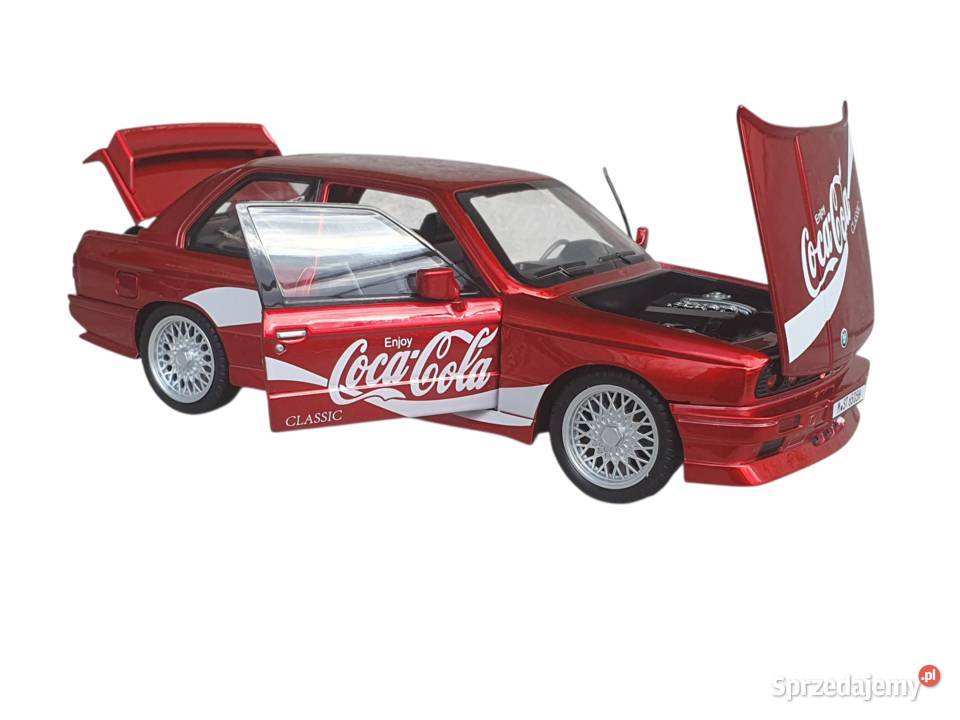 Model samochodu BMW E30 M3 CocaCola Classic 124 Cieszyn