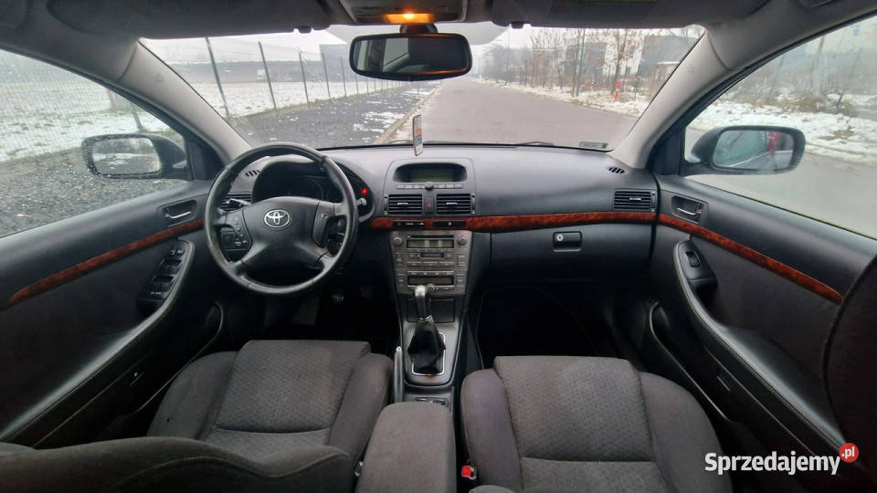 Toyota Avensis T25 20D4D 2004r FILM Isofix Kombi klimatyzacja łódzkie Pabianice