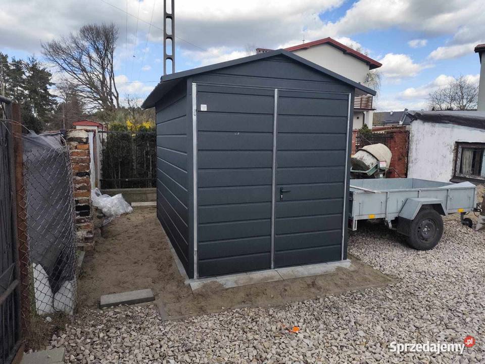 Otwarty GARAŻ BLASZANY Carport Zadaszenie 128zł/m2 Turek