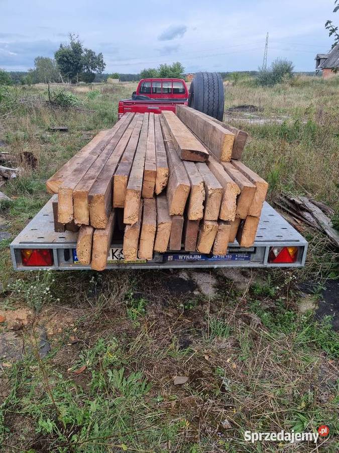 Belki krokwie drewniane 8x20 dł 53 m Wągrowiec