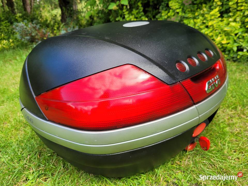KUFER GIVI V46 Z PLYTA MONTAZOWA i oparcie Piła