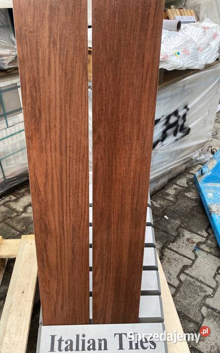 Płytka mahoń drewno deska Natural wood 15x90 Podłogi i schody małopolskie