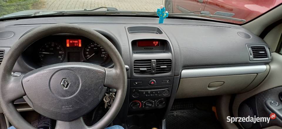 Renault clio 2 ph2 12 16V 2004 niebieski Rybnik sprzedam