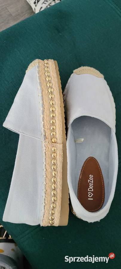 Piękne espadryle na koturni DeeZee 37 Siedlce