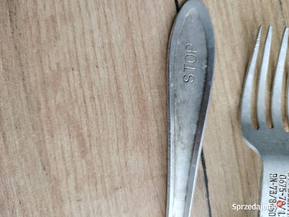Niezbędnik wojskowy i widelec prl Pozostałe Pozostałe Choszczno