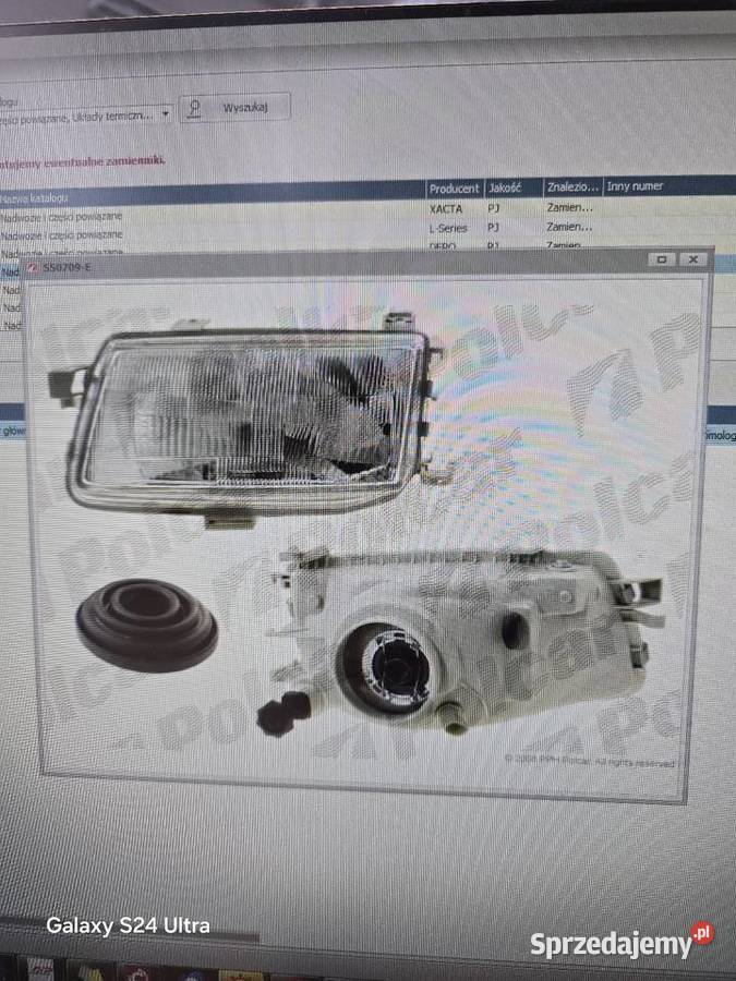 Reflektor przód Lewy Opel Astra F 9102