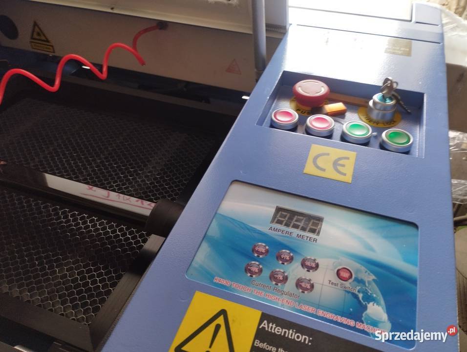 Ploter laserowy CO2 grawerka 4030 50 W śląskie Czechowice-Dziedzice sprzedam