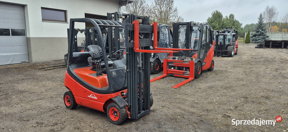 Wózek Widłowy Linde H16T 2600 mth Triplex 470 m Małkinia Górna