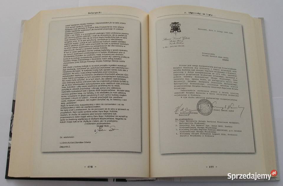 KSIĘŻA WOBEC BEZPIEKI TADEUSZ ISAKOWICZZALESKI łódzkie Łódź