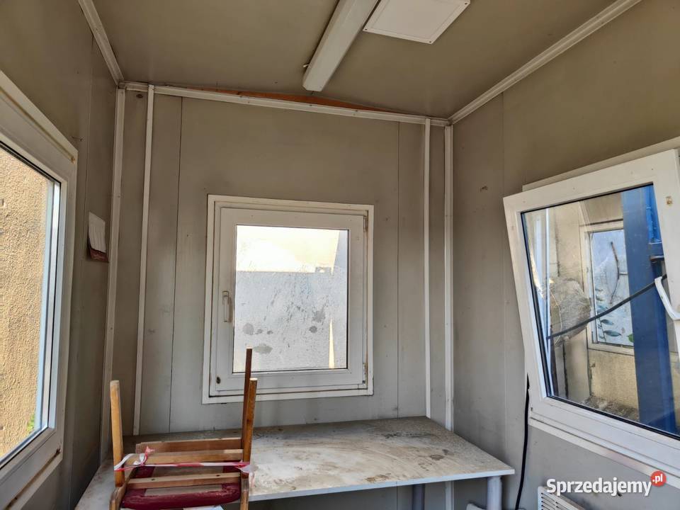 Kontener stróżówka 25x243m Kraków sprzedam