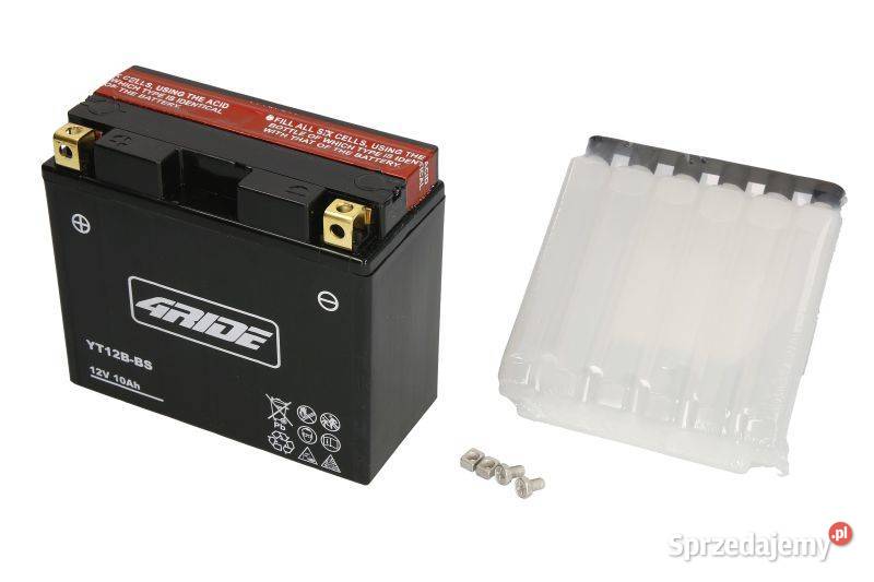 Akumulator motocyklowy 4 RIDE YT12BBS 12V 10Ah Motoryzacja Wrocław