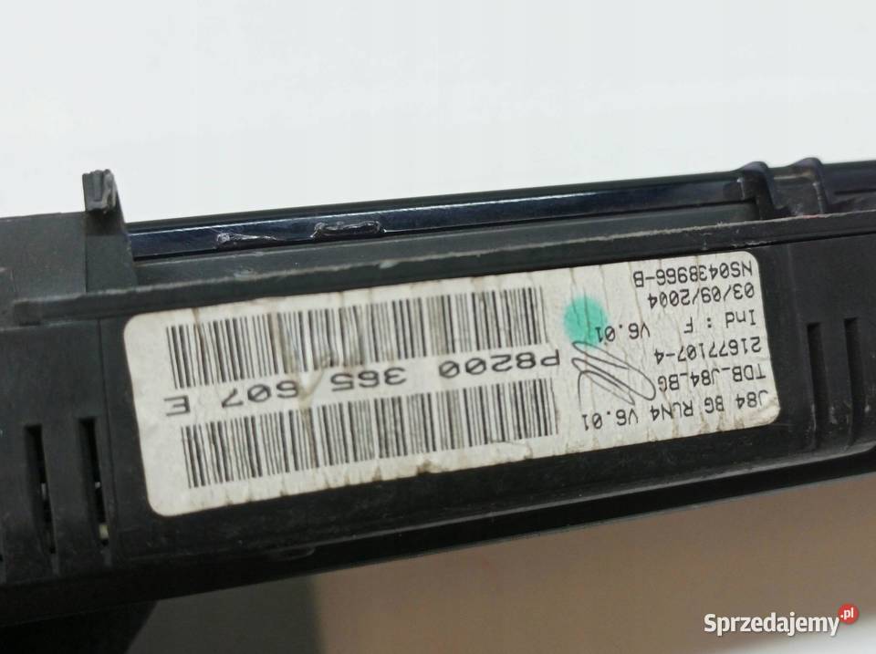 LICZNIK 8200365607E 16 B Opel Astra II 19982009