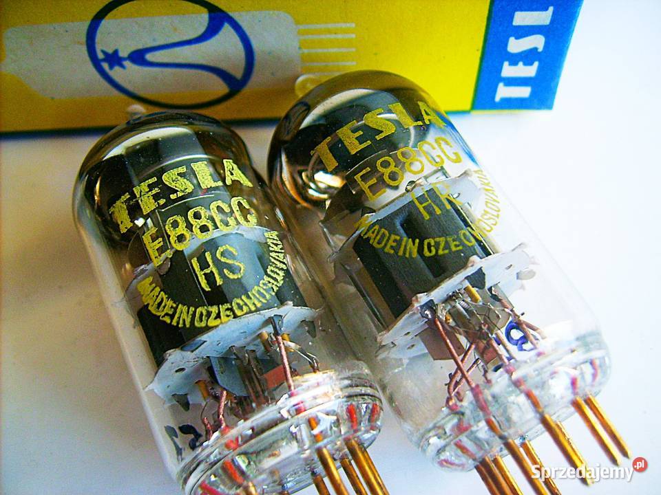 E88CC Tesla NOS PARA GOLDGOLD 1962 MOCNE Pozostałe śląskie Porąbka