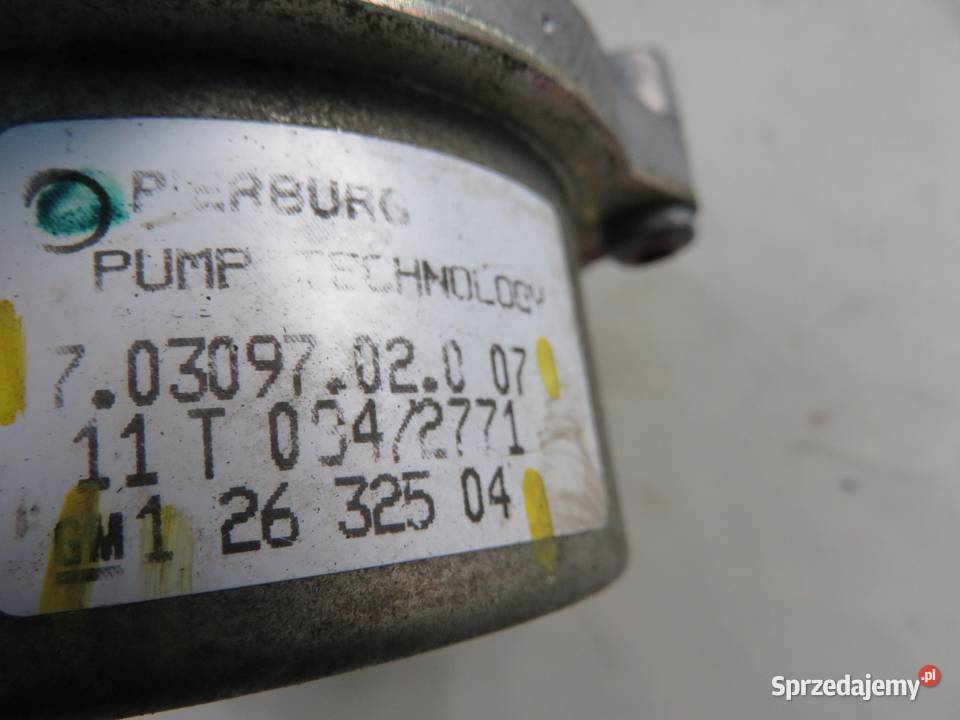 POMPA VACUM OPEL INSIGNIA A 20 Turbo 12632504