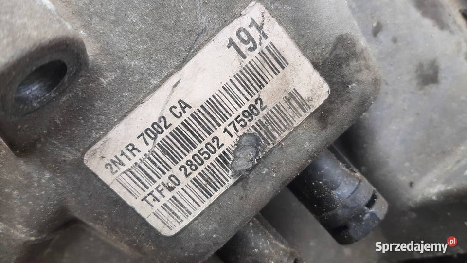 SKRZYNIA BIEGÓW FORD FIESTA FUSION 14 2N1R7002CA Dębno