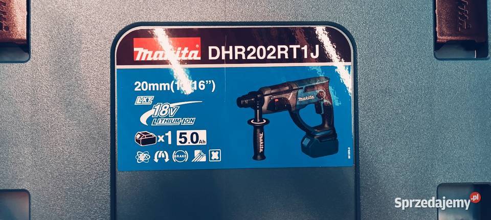 Młotowiertarka akumulatorowa Makita DHR202RT1J Dąbrowa Górnicza
