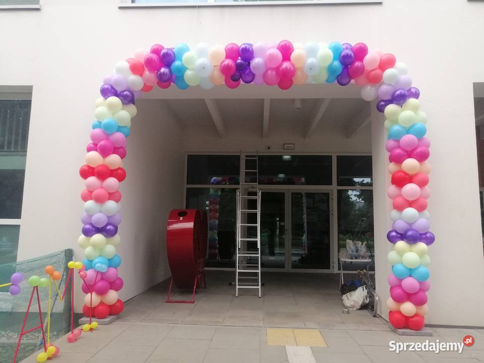 Bramy balonowe dekoracje balonowe ozdoby Siedlce
