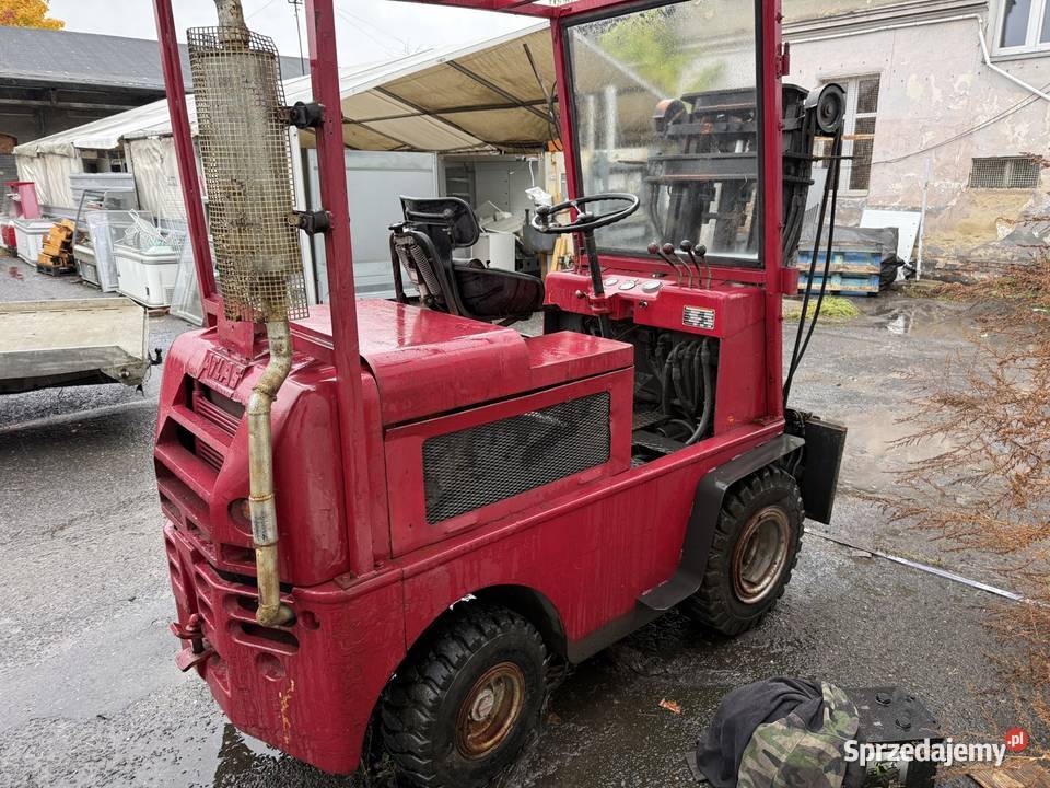 Wózek widłowy atlas linde diesel perkins 4 cyl 2 Wózki widłowe Wózki widłowe Głogówek