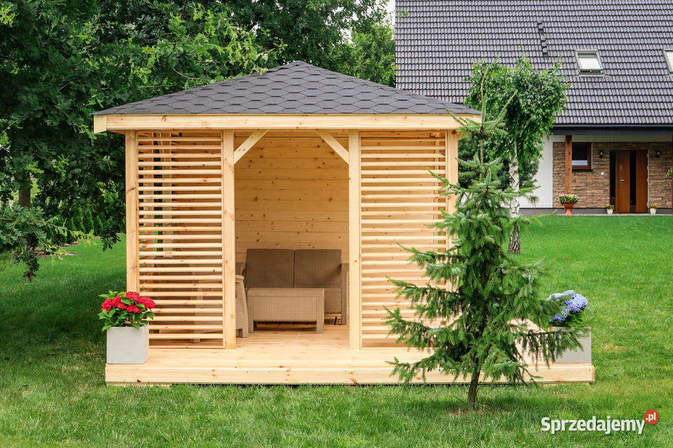 Domek ogrodowy narzędziowy Nowoczesne Domki La Architektura ogrodowa Kraków