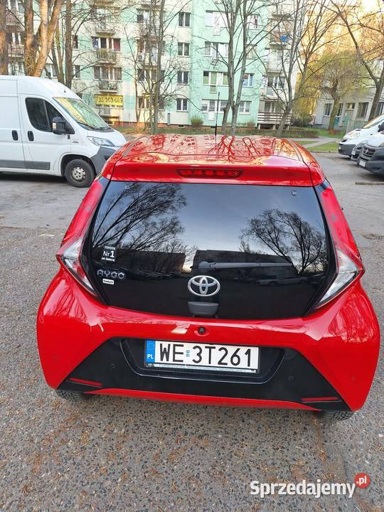Toyota Aygo 2021 r mały przebieg I właściciel benzyna Samochody osobowe Warszawa sprzedam