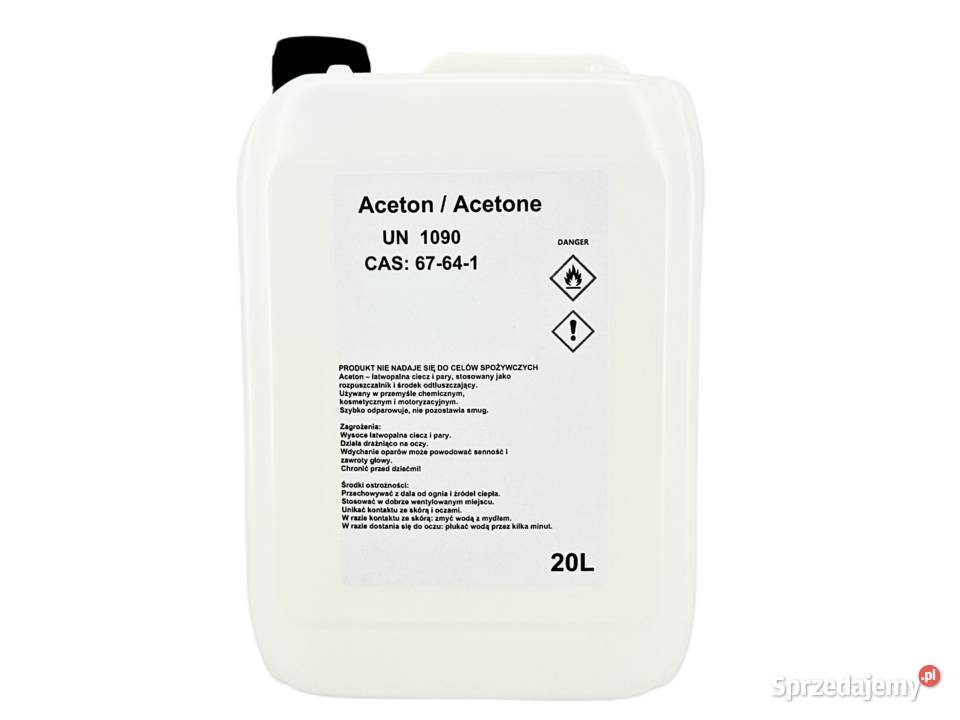 Aceton Acetone CAS 67641 Warszawa