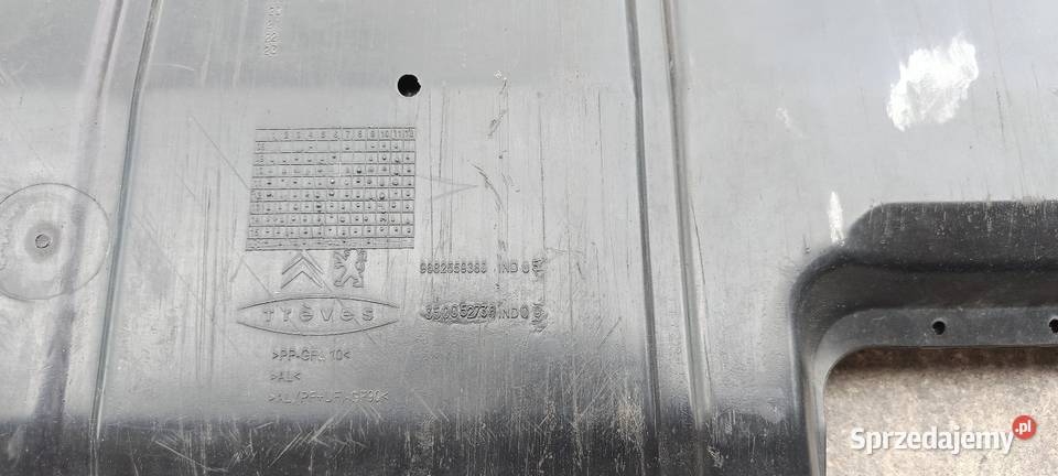 Osłona pod silnik CitroenPeugeot osobowe lubelskie Opole Lubelskie
