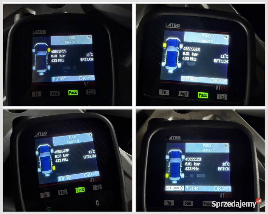 Alufelgi Ford 4x108 16 65J ET 40 TPMS Biała Podlaska sprzedam