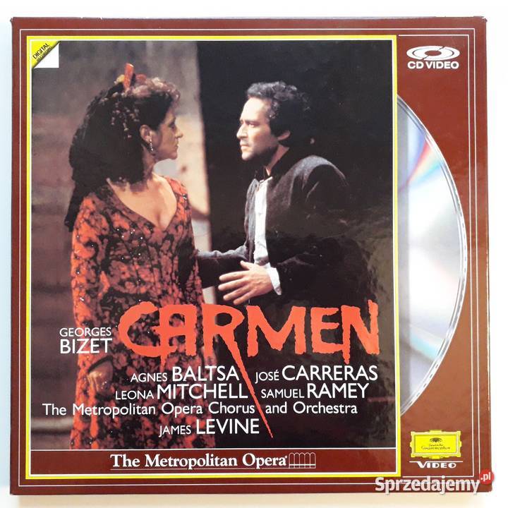 Wybitne opery na płytach Laser Disc Mozart Verdi Płyty i kasety Warszawa