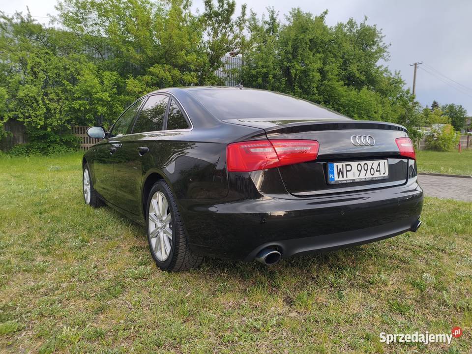 Audi A6 C7 30TFSI Quatrro sedan salon serwisowany w ASO Biała Podlaska