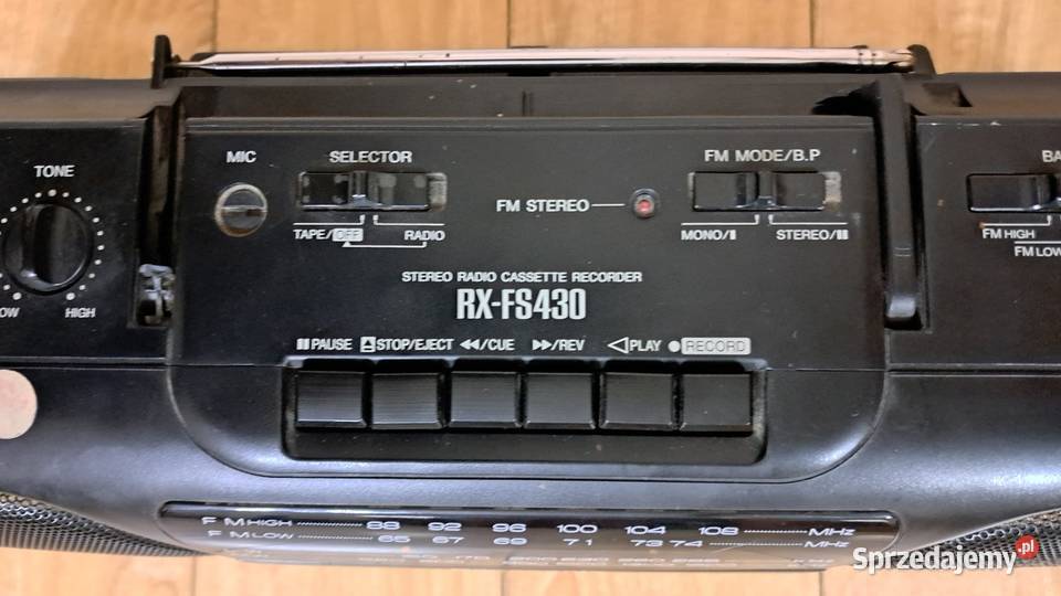 Radiomagnetofon PANASONIC RXFS430 Radioodtwarzacze Zielona Góra