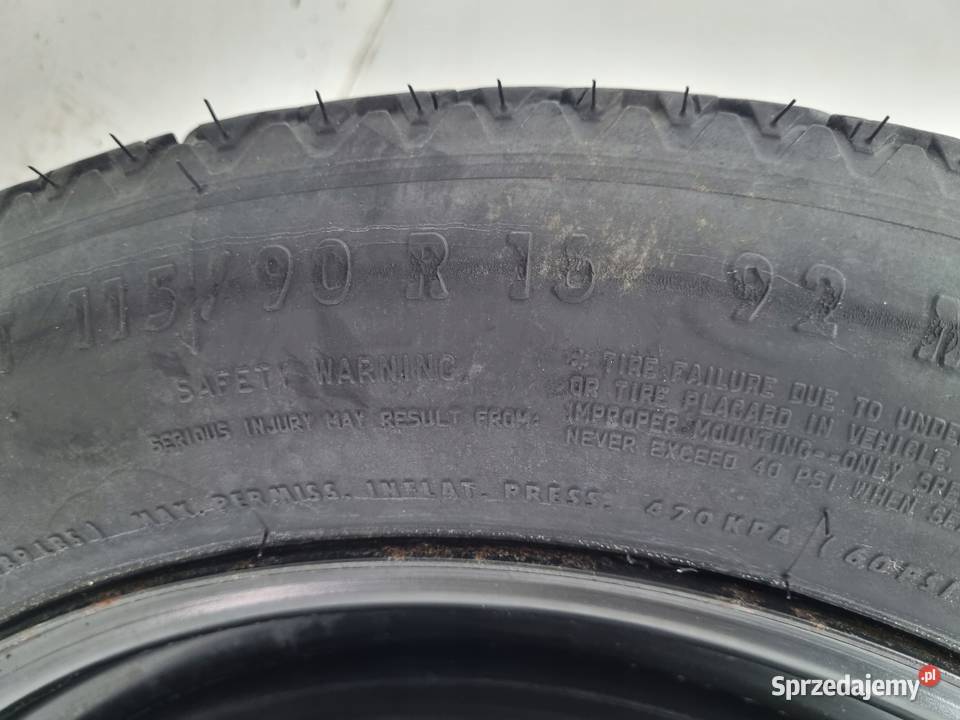 KOŁO DOJAZDOWE BMW E46 dojazdówka 11590 R16