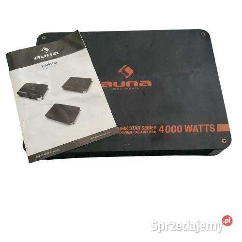 WZMACNIACZ SAMOCHODOWY AUNA DARK STAR 4000 G106A Częstochowa