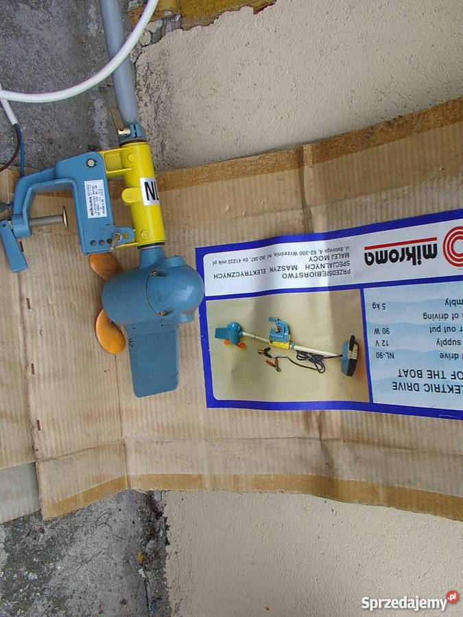 Silnik elektryczny do łodzi Wędkarstwo podlaskie Grajewo sprzedam