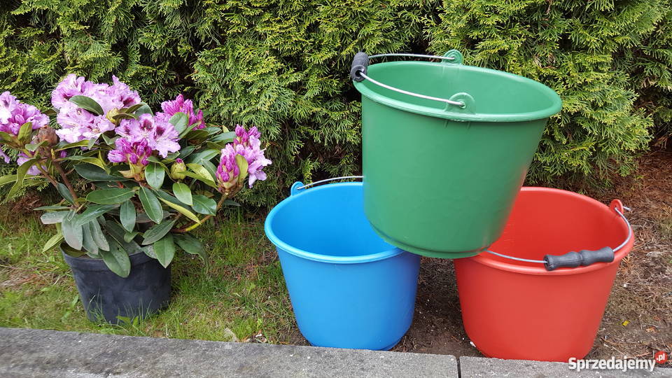 Wiadro gospodarcze 12l plastikowe wiaderko z Kraków