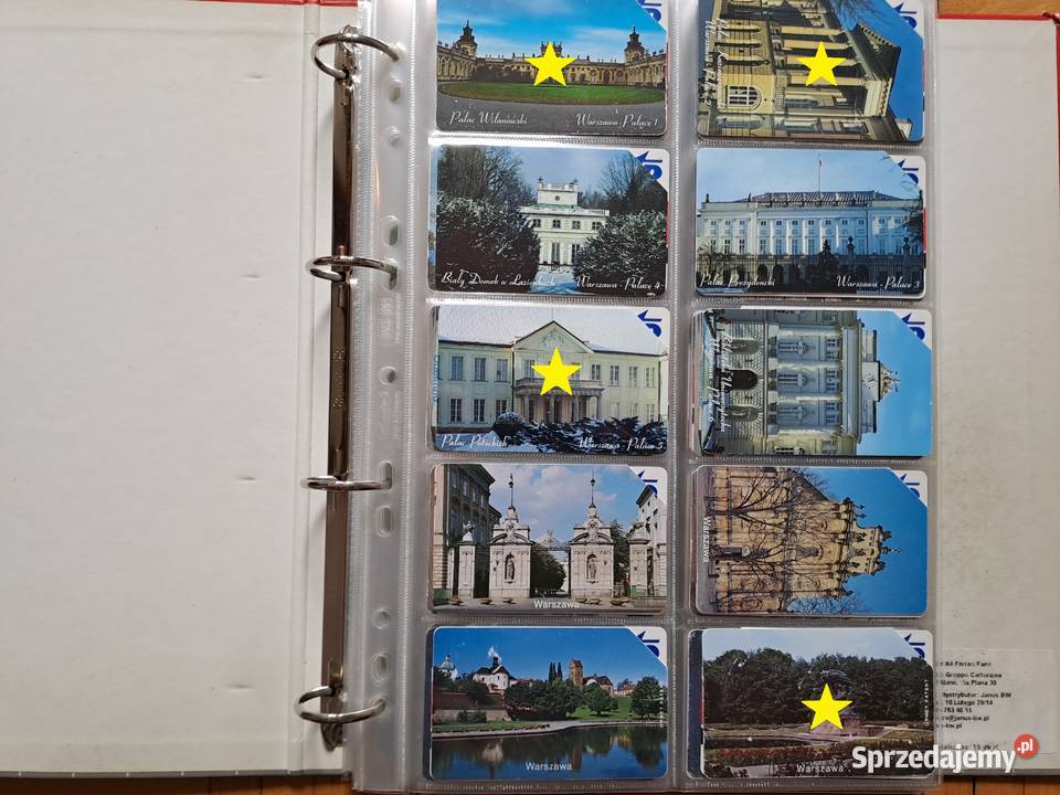 Karty telefoniczne ogłoszenie 1 na 2 Warszawa